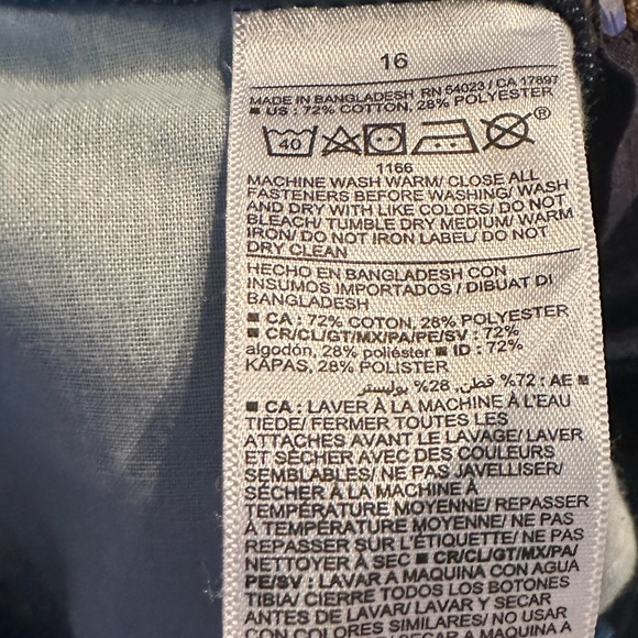 Old Navy Wow Straight Non-Stretch Jeans Medium Dark Wash Boys, NWT - Picture 7 of 12